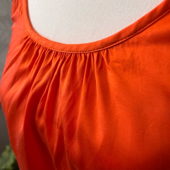 Trina Turk Silk Orange Cami xs - Picture 3 of 4